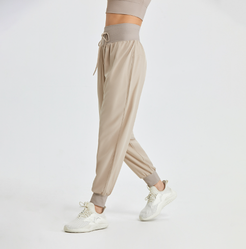 Pantalones Harem Holgados con Bolsillos para Yoga para Mujer